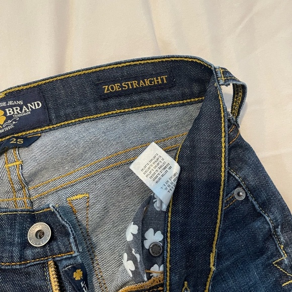 Lucky Brand Women's Straight Leg Jeans - Blue - Picture 2 of 6